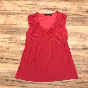 Sleeveless Pink Blouse